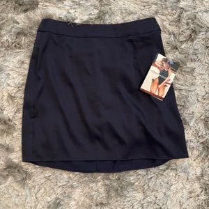 Navy Blue Miniskirt
